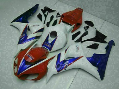 Abs Carenagem Honda CBR 1000RR 04-05 - Vermelho Branco