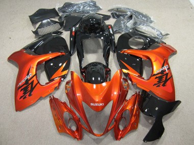 Abs Carenagem Suzuki GSXR 1300 Hayabusa 08-19 - Laranja Preto