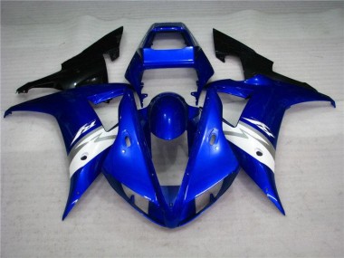 Abs Carenagem Yamaha R1 02-03 - Azul Branco