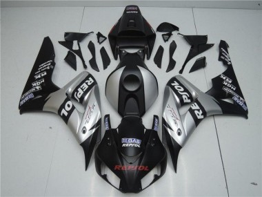 Abs Kit Carenagem & Plásticos Honda CBR 1000RR 04-05 - Preto Prata Repsol