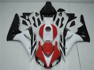 Abs Kit Carenagem & Plásticos Honda CBR 1000RR 06-07 - Vermelho Branco Preto