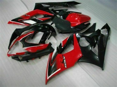 Abs Kit Carenagem & Plásticos Suzuki GSXR 1000 K5 05-06 - Vermelho Preto