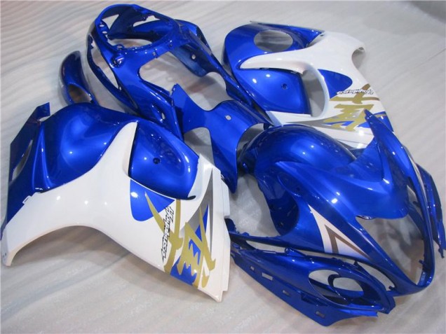 Abs Kit Carenagem & Plásticos Suzuki GSXR 1300 Hayabusa 08-19 - Azul Branco