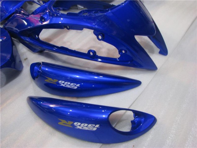 Abs Kit Carenagem & Plásticos Suzuki GSXR 1300 Hayabusa 08-19 - Azul Branco