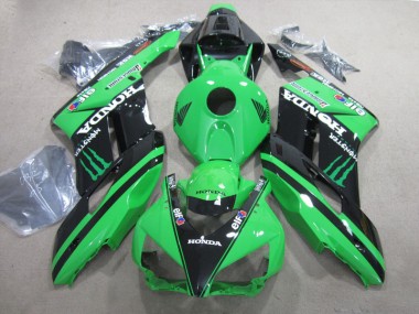 Abs Kit Completos Carenagem Honda CBR 1000RR 04-05 - Preto Verde Monster