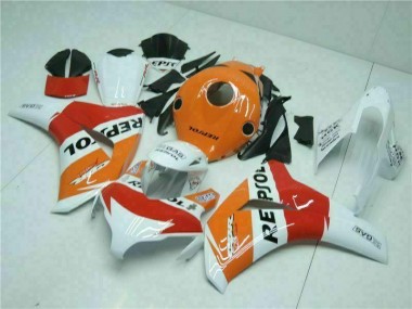 Abs Kit Completos Carenagem Honda CBR 1000RR 08-11 - Laranja Repsol