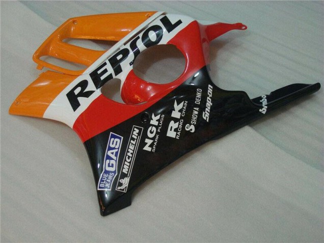 Abs Kit Completos Carenagem Honda CBR 600 F3 95-98 - Preto Laranja Repsol