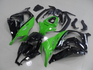 Abs Kit Completos Carenagem Kawasaki ZX10R 11-15 - Verde & Preto