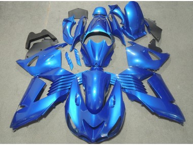 Abs Kit Completos Carenagem Kawasaki ZX14R ZZR 1400 06-11 - Azul