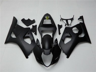 Abs Kit Completos Carenagem Suzuki GSXR 1000 K3 03-04 - Preto Fosco