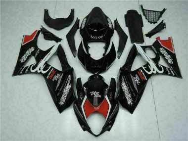 Abs Kit Completos Carenagem Suzuki GSXR 1000 K7 07-08 - Preto