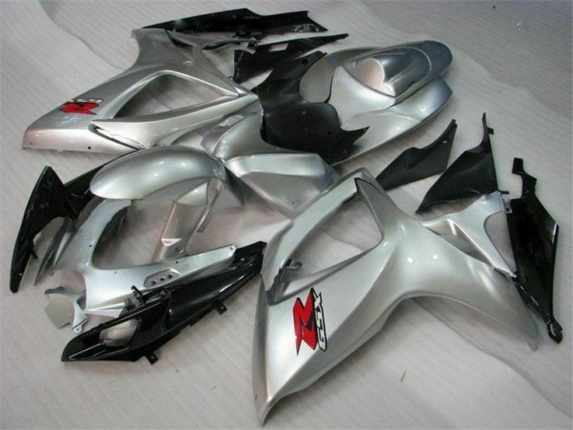 Abs Kit Completos Carenagem Suzuki GSXR 600 / 750 K6 06-07 - Prata