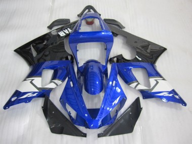 Abs Kit Completos Carenagem Yamaha R1 00-01 - Azul Preto Branco