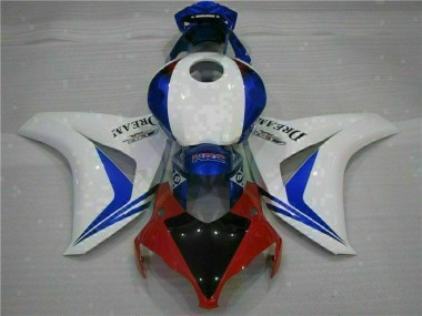 Abs Kits Carenagem Honda CBR 1000RR 08-11 - Branco Azul