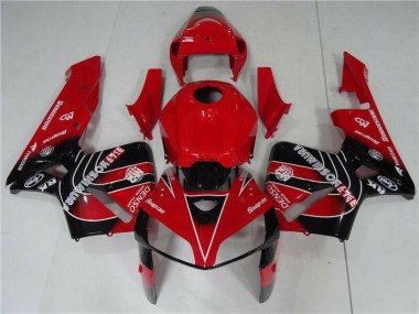 Abs Kits Carenagem Honda CBR 600RR 05-06 - Vermelho Preto