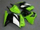 Abs Kits Carenagem Kawasaki EX250 08-12 - Verde Preto Ninja