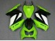 Abs Kits Carenagem Kawasaki EX250 08-12 - Verde Preto Ninja