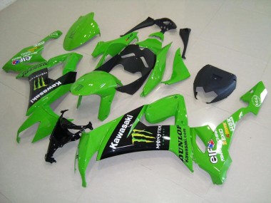 Abs Kits Carenagem Kawasaki ZX10R 08-10 - Verde Monster