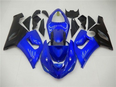 Abs Kits Carenagem Kawasaki ZX6R 05-06 - Azul