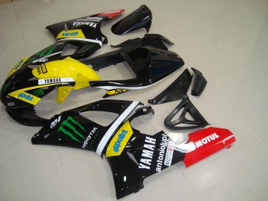 Abs Kits Carenagem Yamaha R1 00-01 - Amarelo Monster