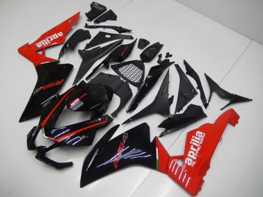 Abs Kits Completos Carenagem Aprilia RSV4 09-15 - Preto Vermelho