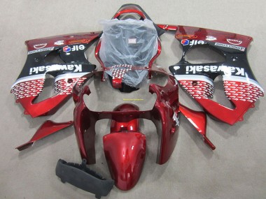 Abs Kits Completos Carenagem Kawasaki ZX6R 00-02 - Vermelho