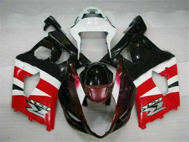 Abs Kits Completos Carenagem Suzuki GSXR 1000 K3 03-04 - Vermelho Preto