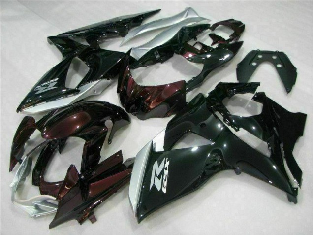 Abs Kits Completos Carenagem Suzuki GSXR 1000 K9 09-16 - Castanho Preto