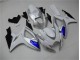 Abs Kits Completos Carenagem Suzuki GSXR 600 / 750 K6 06-07 - Branco Azul