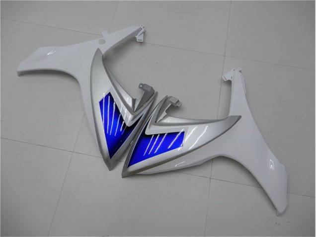 Abs Kits Completos Carenagem Suzuki GSXR 600 / 750 K6 06-07 - Branco Azul