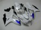 Abs Kits Completos Carenagem Suzuki GSXR 600 / 750 K6 06-07 - Branco Azul