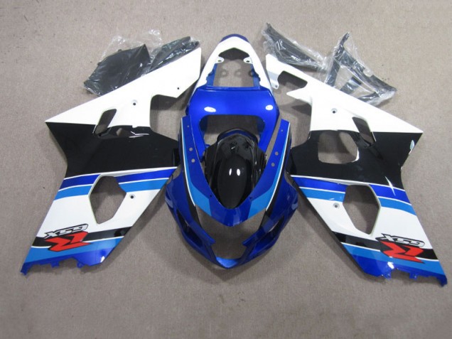 Abs Kits Completos Carenagem Suzuki GSXR 600 K4 04-05 - Azul Branco