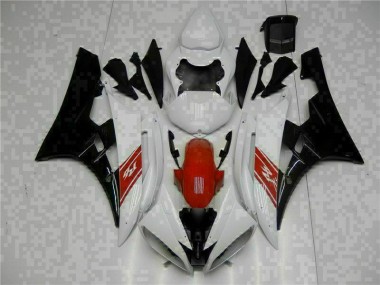 Abs Kits Completos Carenagem Yamaha R6 06-07 - Branco Preto