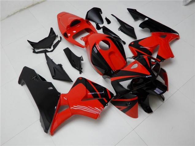 Abs Plástico Honda CBR 600RR 05-06 - Vermelho Preto