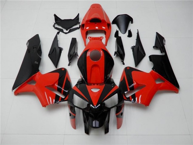 Abs Plástico Honda CBR 600RR 05-06 - Vermelho Preto