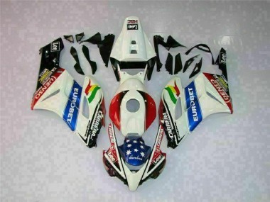 Abs Plásticos Honda CBR 1000RR 04-05 - Branco Vermelho