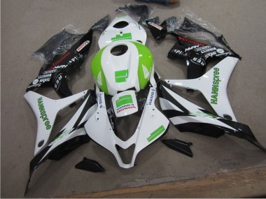 Carenagem Honda CBR 1000RR 04-05 - Branco Verde Hannspree