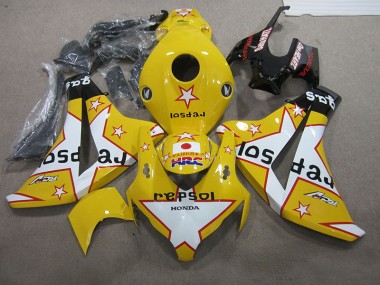 Carenagem Honda CBR 1000RR 08-11 - Amarelo Repsol HRC