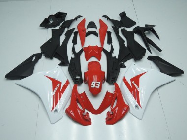 Carenagem Honda CBR 125R 11-13 - Vermelho Branco 93