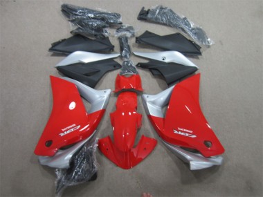 Carenagem Honda CBR 125R 11-13 - Vermelho Prata Preto