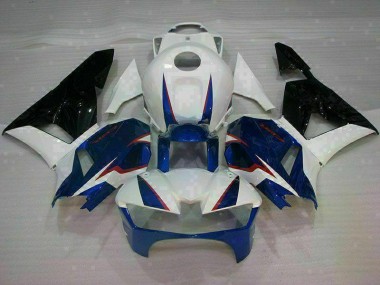 Carenagem Honda CBR 600RR 13-21 - Azul Branco