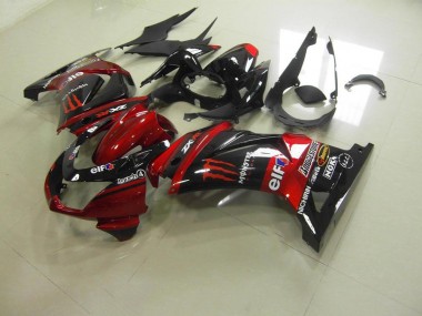 Carenagem Kawasaki ZX 250R 08-12 - Doce Vermelho Monster