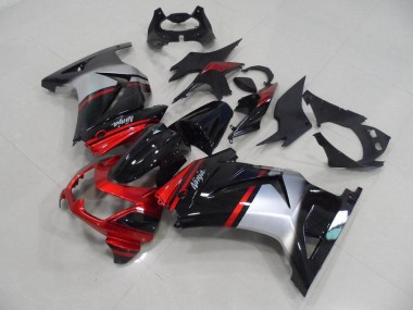 Carenagem Kawasaki ZX 250R 08-12 - Doce Vermelho Preto Prata