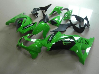 Carenagem Kawasaki ZX 250R 08-12 - Novo Verde Monster