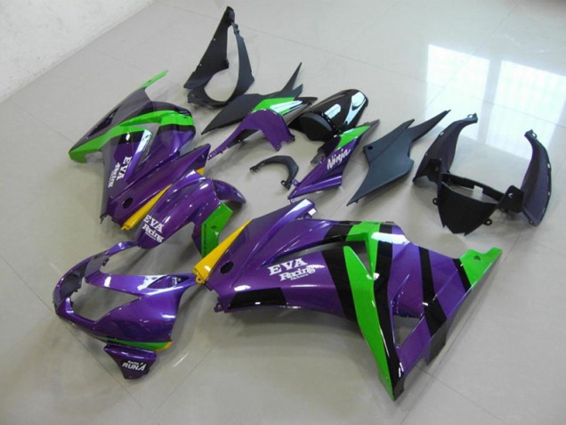 Carenagem Kawasaki ZX 250R 08-12 - Roxo EVA Corrida