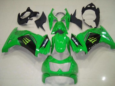 Carenagem Kawasaki ZX 250R 08-12 - Verde Monster