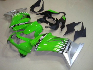 Carenagem Kawasaki ZX 250R 08-12 - Verde Prata