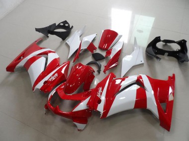 Carenagem Kawasaki ZX 250R 08-12 - Vermelho Branco