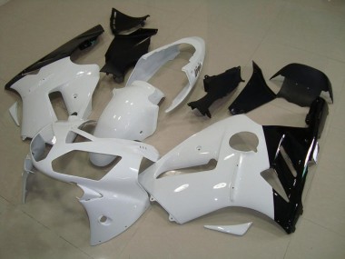 Carenagem Kawasaki ZX12R 02-06 - Branco Preto