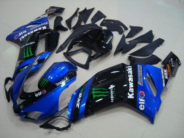 Carenagem Kawasaki ZX6R 07-08 - Azul Monster